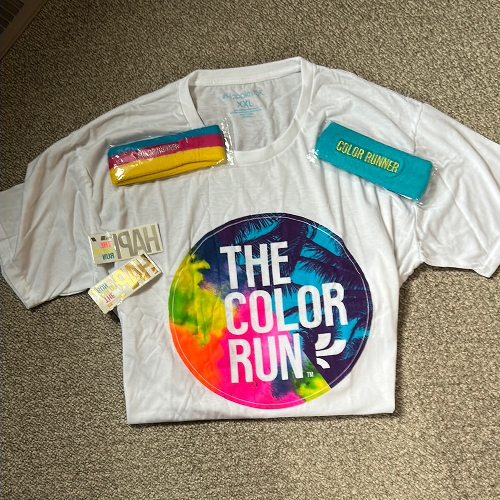New Color Run adult shirt.